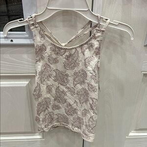 Charlotte Russe Beige Paisley Camisole